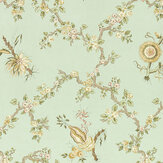 Trelliage Wallpaper - Aphrodite/Blush - by Sanderson
