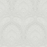 Chatterley Wallpaper - Silver - by Timothy Wilman Home. Click for more details and a description.