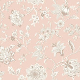 Sutton Wallpaper - Pink - by York
