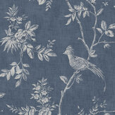 Covent Garden Wallpaper - Royal - by Timothy Wilman Home. Click for more details and a description.