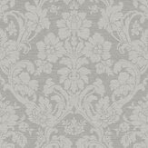 Kensington Wallpaper - Ash Grey - by Timothy Wilman Home. Click for more details and a description.
