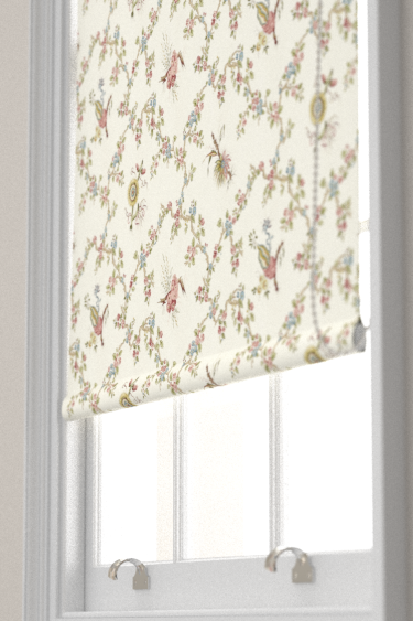 Trelliage Blind - Raspberry/Stone - by Sanderson. Click for more details and a description.