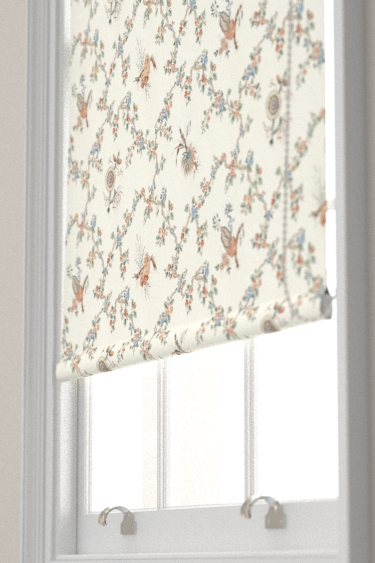 Trelliage Blind - Sandstone/Woad - by Sanderson. Click for more details and a description.