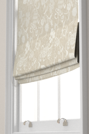 Mydsomer Pickings Blind - Linen/Chalk - by Sanderson. Click for more details and a description.