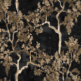 Willow Poem Wallpaper - Onyx - by Coordonne. Click for more details and a description.