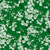 Cherry Blossom Wallpaper - Emerald - by Coordonne. Click for more details and a description.