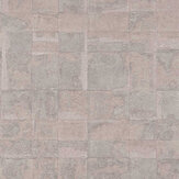 Metallic Tile Wallpaper - Greige - by Stories of Life. Click for more details and a description.