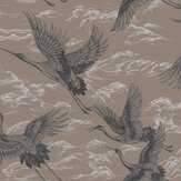 Imperial Ibis Wallpaper - Jute - by Coordonne. Click for more details and a description.