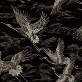 Imperial Ibis Wallpaper - Onyx - by Coordonne. Click for more details and a description.