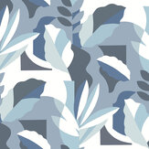 Papier Colle Wallpaper - Blue - by York. Click for more details and a description.