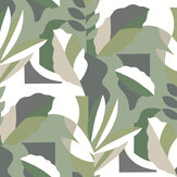 Papier Colle Wallpaper - Green - by York. Click for more details and a description.