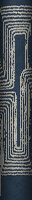 Papier peint Zulu Thread - Minuit et argent - York
