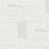 Zulu Thread Wallpaper - Dove & Pearl - by York