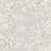 Heledd Blooms Wallpaper - Dove Grey - by Laura Ashley. Click for more details and a description.