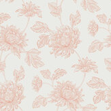 Stratton Wallpaper - Plaster Pink - by Laura Ashley. Click for more details and a description.