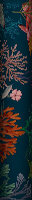 Cora Wallpaper - Navy - by Albany