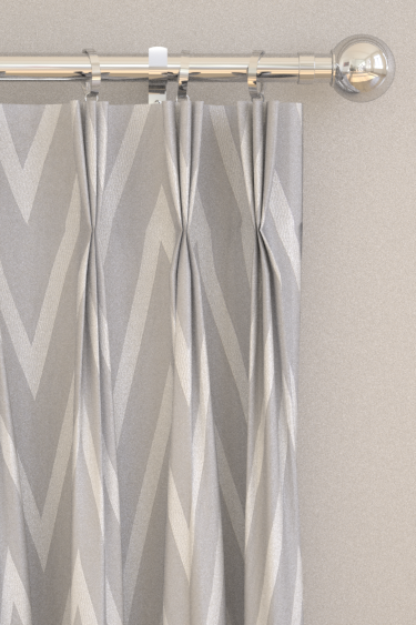 Moriko Curtains - Steel - by Harlequin. Click for more details and a description.
