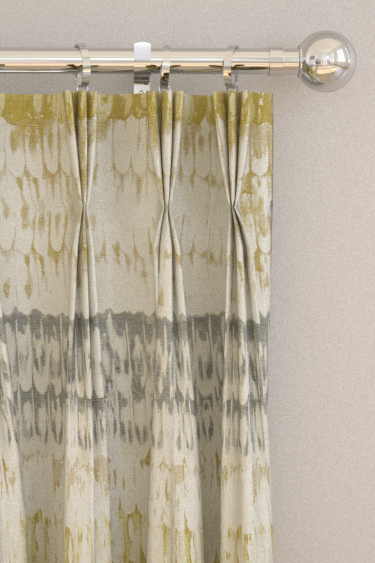 Pontia  Curtains - Ochre/Steel - by Harlequin. Click for more details and a description.