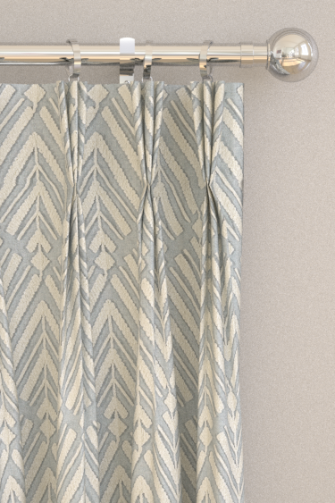 Thalia Curtains - Sky - by Harlequin. Click for more details and a description.