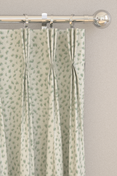 Fawn Velvet Curtains - Aqua - by Harlequin. Click for more details and a description.
