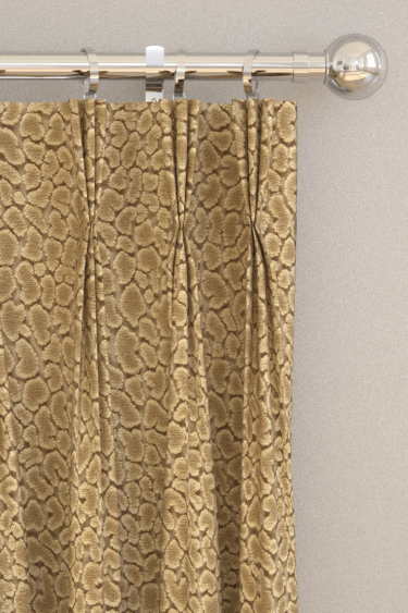 Lacuna Velvet Curtains - Sand - by Harlequin. Click for more details and a description.