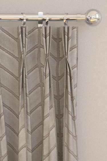 Perplex Velvet Curtains - Pearl - by Harlequin. Click for more details and a description.