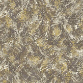 Pluma Wallpaper - Chocolate / Gold - by Albany. Click for more details and a description.