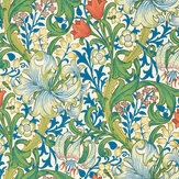 Golden Lily Wallpaper - Twister - by Morris. Click for more details and a description.