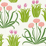 Glade Wallpaper - Tulip Fields - by Morris. Click for more details and a description.