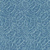 Yew & Aril Wallpaper - Indigo - by Morris. Click for more details and a description.