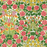 Campanula Wallpaper - Sunburst - by Morris. Click for more details and a description.