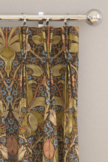 Spring Thicket Velvet Curtains - Old Fashioned - by Morris. Click for more details and a description.