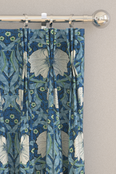 Pimpernel Curtains - Midnight/Opal - by Morris. Click for more details and a description.