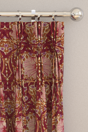 Pimpernel Velvet Curtains - Sunset Boulevard - by Morris. Click for more details and a description.