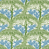 The Savaric Fabric - Garden Green - by Morris. Click for more details and a description.