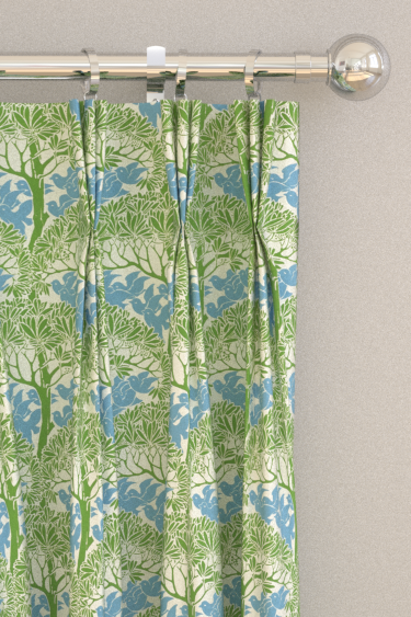 The Savaric Curtains - Garden Green - by Morris. Click for more details and a description.