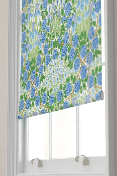 Campanula Blind - Peacock/Opal - by Morris. Click for more details and a description.