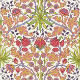 Hyacinth Fabric - Cosmo Pink - by Morris. Click for more details and a description.