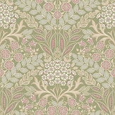 Arts Floral Wallpaper - Sage - by Albany. Click for more details and a description.