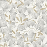 Gingko Wallpaper - Grey - by Albany. Click for more details and a description.
