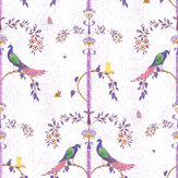 Boboli Wallpaper - Orchid - by Petronella Hall. Click for more details and a description.