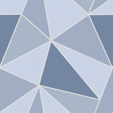 Apex Geo Wallpaper - Blue - by Albany. Click for more details and a description.