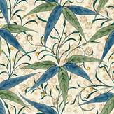 Bamboo Wallpaper - Thyme / Artichoke - by Morris. Click for more details and a description.