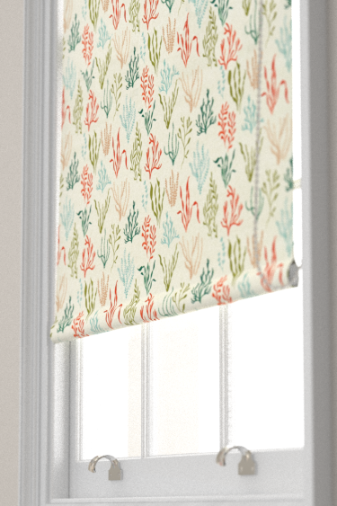 Portside Blind - Coral/Mineral - by Studio G. Click for more details and a description.