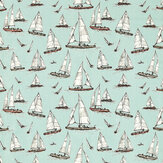 Sailing Yacht Fabric - Mineral - by Studio G. Click for more details and a description.