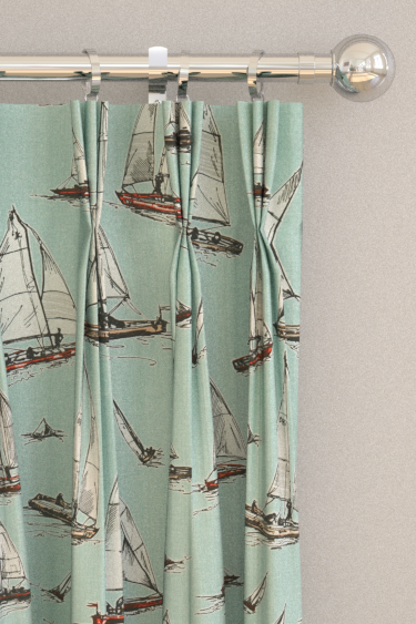 Sailing Yacht Curtains - Mineral - by Studio G. Click for more details and a description.