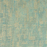 Jacquard Precious Wallpaper - Metallic Turquoise - by Hohenberger. Click for more details and a description.