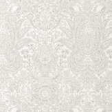 Brocade Precious Wallpaper - Sheen Old White - by Hohenberger. Click for more details and a description.