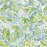Aloutau Fabric - Sweet Pea/Sky/Stone - by Harlequin. Click for more details and a description.