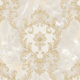 Sienna Damask Wallpaper - Beige - by Albany. Click for more details and a description.
